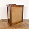 Small Antique Wooden Display Cabinet with Gomina Label 11