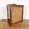 Small Antique Wooden Display Cabinet with Gomina Label, Image 11