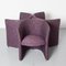 Lila Vintage Sessel von Kinnarps 12
