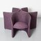 Vintage Purple Armchair from Kinnarps 12