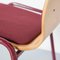 Vintage Burgundy Auditorium Chair, 1980s, Image 8