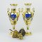 Empire Porcelain Vases in Amphora Form with Gold Painting, Paris, Early 19th Century, Set of 2 12