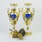 Empire Porcelain Vases in Amphora Form with Gold Painting, Paris, Early 19th Century, Set of 2, Image 12