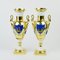 Empire Porcelain Vases in Amphora Form with Gold Painting, Paris, Early 19th Century, Set of 2 4