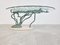 Travertine and Bronze Coffee Table, 1980s 3