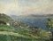 Walter Clenin Lake Bienne, Bielersee, 1970, Oil on Canvas, Framed, Image 2