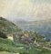 Walter Clenin Lake Bienne, Bielersee, 1970, óleo sobre lienzo, enmarcado, Imagen 4