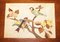 Vintage Hand Painted Marquetry Nest of Tables, Set of 3, Image 11