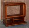 Stunning Burr Yew Wood TV Media Cupboard 13