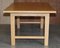 English Oak Dining Table & Potocco Leather Dining Chairs from Habitat, Set of 9 8