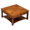 Large Burr Walnut Four Drawer Coffee Cocktail Table 1