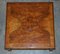 Large Burr Walnut Four Drawer Coffee Cocktail Table, Image 8