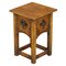 English Arts & Crafts Oak Side Table or Plant Stand, 1900, Set of 2, Image 1