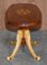 Sheraton Revival Maple & Mahogany Oval Coffee Table 11