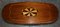 Sheraton Revival Maple & Mahogany Oval Coffee Table 4