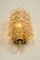 Amber Bubble Glass Sconce by Helena Tynell for Limburg, Germany 7