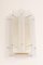 Huge Triangular Frosted Glass Wall Sconces from Limburg, Germany, 1960s, Set of 2, Image 2