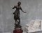 Estatua francesa Beautiful Girl con base de madera de Rancoulet, Imagen 6