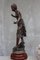 Statue Belle Fille sur Socle en Bois par Rancoulet, France 10