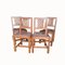 Oak Chairs by Derek Fishman Slater, Set of 4 5
