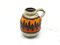 Vaso vintage in ceramica multicolore, anni '70, Immagine 7