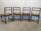 Fabric Dining Chairs by Renato Venturi for MIM Roma, 1960s, Set of 4 3