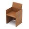 Brown Leather Armchair, 1970s 3