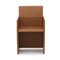 Brown Leather Armchair, 1970s 4