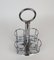 Modernist Chrome Bottle Holder, Image 4