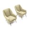 Sessel aus Samt & Messing, 1950er, 2er Set 5