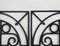 Vintage Art Deco Garden Fences, Set of 5 2