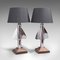 Vintage English Maritime Desk Lamps, 1930s, Set of 2 1