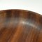 Large Solid Teak Bowl, 1960s 6