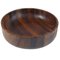 Large Solid Teak Bowl, 1960s, Image 1