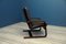 Scandinavian Leather Lounge Chair, 1960s, Image 7