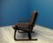 Scandinavian Leather Lounge Chair, 1960s 6