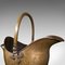 Antique English Brass Helmet Scuttle, 1880 8