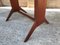 Foldable Height Adjustable Teak Dining Table by Wilhelm Renz 7
