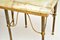 Vintage French Brass & Onyx Side Tables, Set of 2 5