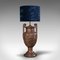 Antike viktorianische dekorative Townley Tischlampen aus Bronze, 2er Set 5