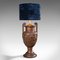 Lámparas de mesa Townley victorianas antiguas de bronce. Juego de 2, Imagen 4