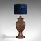 Antike viktorianische dekorative Townley Tischlampen aus Bronze, 2er Set 8