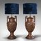 Antique Victorian Decorative Townley Table Lamps in Bronze, Set of 2 3