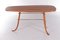 Vintage Coffee Table With 3 Legs & Brass Details, Scandinavia, Image 1
