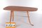 Vintage Couchtisch mit 3 Beinen & Messing Details, Skandinavien 13