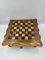 Vintage Wooden Chess Table With Chess Pieces, 1950-1960s 8