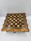 Vintage Wooden Chess Table With Chess Pieces, 1950-1960s, Image 8