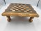 Vintage Wooden Chess Table With Chess Pieces, 1950-1960s 12