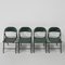 Industrial Steel Du-Al Folding Chairs from Dare Inglis, Set of 4 1