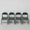 Industrial Steel Du-Al Folding Chairs from Dare Inglis, Set of 4, Image 1